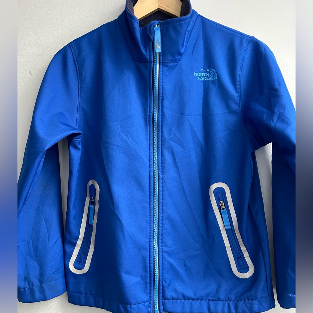THE NORTH FACE boys size medium (10/12) full zip wind jacket
